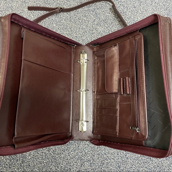 Samsonite Office Vintage Samsonite Leather Satchel Briefcase Binder